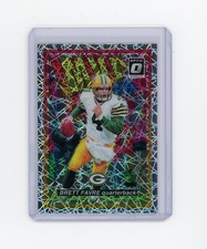 2018 Donruss Optic Brett Favre MVP Lazer Prizm SSP Green Bay Packers - Case Hit!