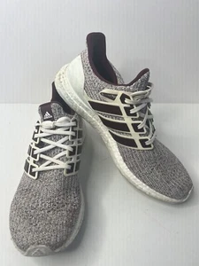 Adidas UltraBoost 4.0 Size 11.5 EE3705 Cloud White Maroon - Picture 1 of 12