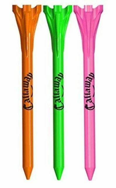 Callaway Performance Tees 2 3/4 Inch - Neon Mix 30 Count