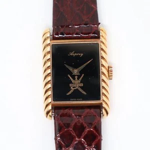 Asprey 616506 Sultanate Oman Khanjar Dial 18k Yellow Gold Hand-Wind Ladies Watch - Picture 1 of 12