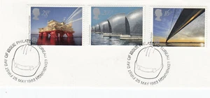 Engineering GB Used stamps Bureau 1983 ON PIECE (64738) - Picture 1 of 1