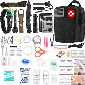 Survival Erste Hilfe Kit Medizinischer Notfall Militär Trauma Tasche Taktisch IFAK Molle - Bild 1 von 7