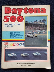 1984 DAYTONA 500 26. JÄHRLICHES RENNPROGRAMM - GEBRAUCHT - Bild 1 von 8