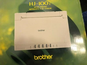 brother hj 100 vintage Tintenstrahldrucker Open Box  - Bild 1 von 7