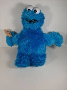 Fisher Price 2008 Mattel Sesamstraße Krümelmonster mit Keks Plüsch - Bild 1 von 4