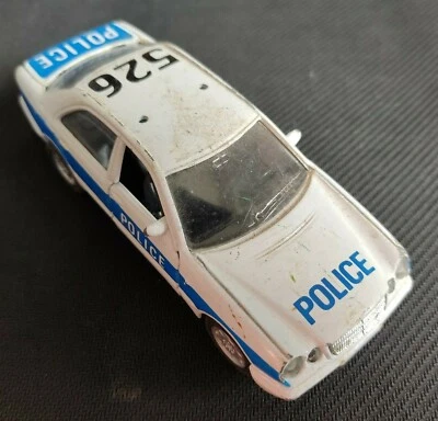 Welly 9723 Mercedes Benz - Metallo Polizia Modellino Metal Police Car Model  - Immagine 1 di 2
