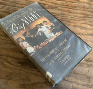 Big Night (VHS, Movie Released In 1996, Starring Stanley Tucci) Rental - Foto 1 di 6