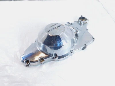 Cubierta cromada del estator del motor izquierdo honda vtx1800 vtx1800s vtx1800r Foto 1 de 4