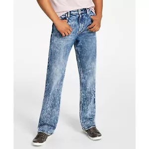 Guess Herren Vermont gerades Bein modern Bootcut Stone Wash Jeans 38 x 32 B4 HP $ 108 - Bild 1 von 6