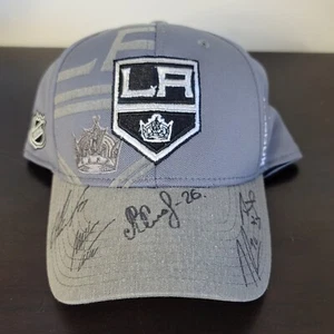 Rare Reebok Los Angeles LA Kings Baseball Cap Signed - Picture 1 of 11