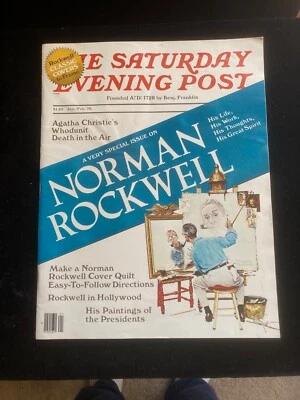 The Saturday Evening Post. Jan./Feb. 78. A Very Special Issue On Norman Rockwell - Image 1 of 4