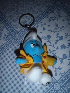 Sammlerstück Schlumpf Schlüsselanhänger Plüsch McDonalds 2000 - Bild 1 von 3