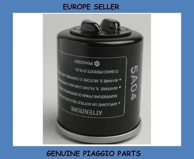 Vespa ET4 125 Leader / Vespa ET4 150 Leader Genuine Oil Filter 82635R - Image 1 of 3
