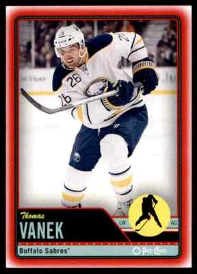 2012-13 O-PEE-CHEE RED THOMAS VANEK BUFFALO SABRES #20 - Image 1 of 2