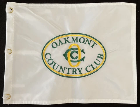 Oakmont Country Club Official Embroidered Golf Pin Flag PGA U.S. Open Amateur ⛳️ Cover