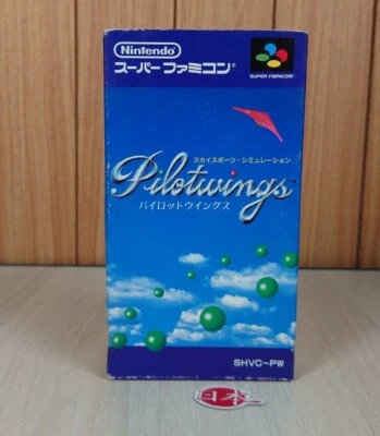 Pilotwings JAPAN Super Nintendo SNES NTSC-J Super Famicom + MANUAL FREE SHIPPING - Image 1 of 4