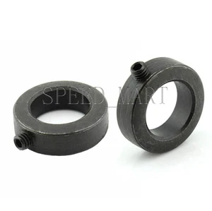 Juego de 2 collares de tope de taladro de anillo dividido brocas de punta de brazalete exacto profundidad de orificio 15x28x9 mm - Imagen 1 de 3