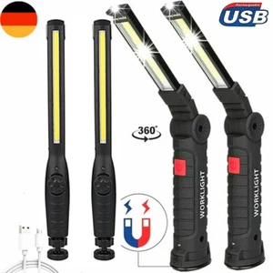 1-5 piezas LED AUTOMÓVIL COB lámpara de trabajo lámpara de taller lámpara de mano con imán lámpara de barra - Imagen 1 de 25