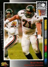 1992 Wild Card WLAF Football Trading Cards Pick From List