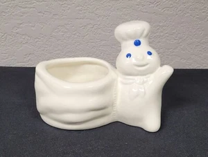 1997 Pillsbury Dough Boy Ceramic Sponge Holder or Small Planter - Picture 1 of 10