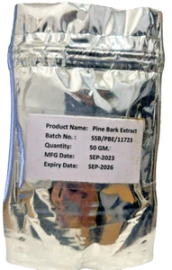 KIEFERNRINDE - 10:1 Extraktpulver Proanthocyanidine 50g - Bild 1 von 2