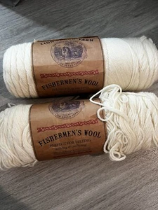 Lot of 2 - Lion Brand Yarn - Fishermen's Wool - Bild 1 von 3