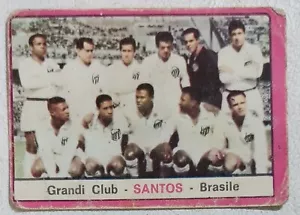 I114454 Fg035 / Panini Soccer 1967/1968 - Squadra Santos / Pelè - Brasilien - Bild 1 von 2