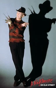 A NIGHTMARE ON ELM STREET Movie Poster Horror Freddy Kreuger - Picture 1 of 1