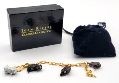 JOAN RIVERS COLECCIÓN CLÁSICA ESMALTE HUEVO DIJES EXTENSOR Oveja Arca de Noé Foto 1 de 3
