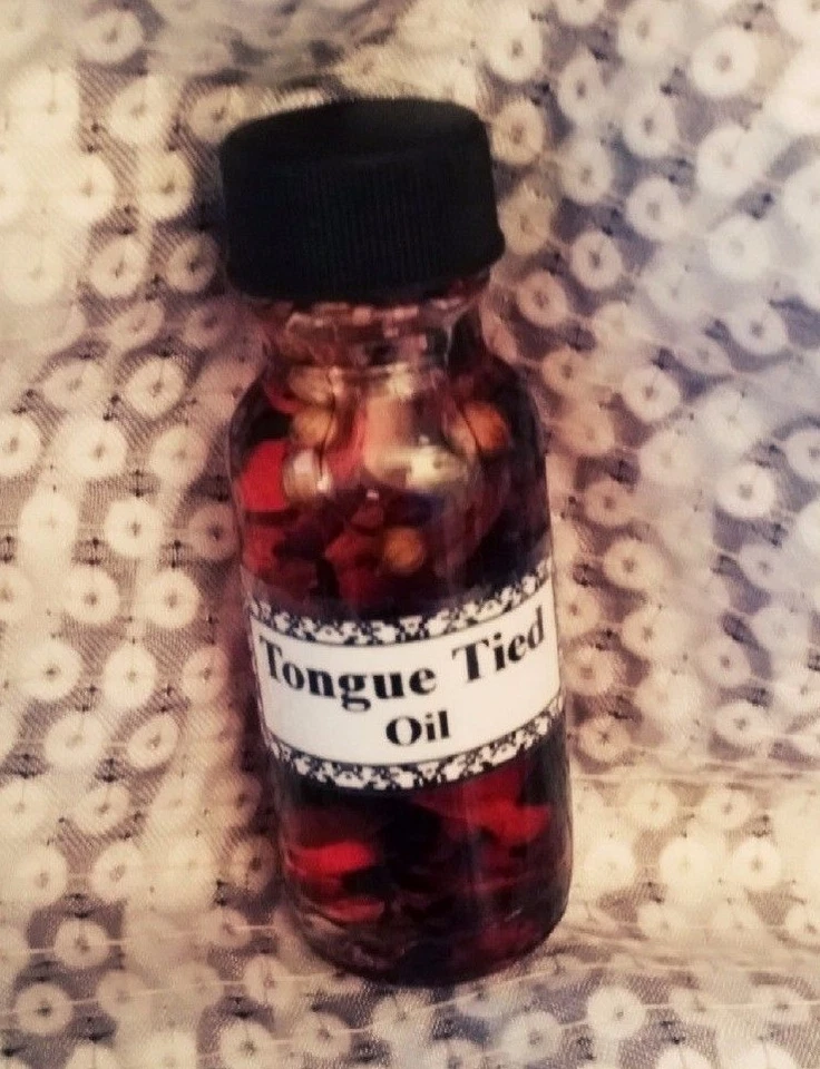 TONGUE TIED OIL  ~ Arguments, Control, Confusion, Gossip - Изображение 1 из 1
