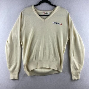 Vintage 76 Tankstelle Pullover Damen Medium M The Great Train Robbery USA 70er - Bild 1 von 11