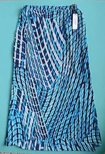 Traje de baño azul LAVANDERÍA de Shelli Segal cubierta playa S nuevo con etiquetas - Imagen 1 de 3