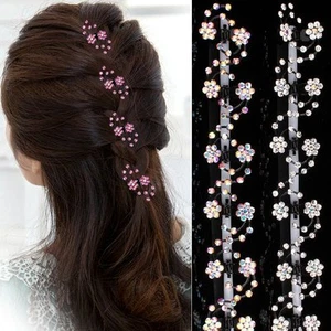 Set 6 Pinzas de Pelo Comunión Boda Adorno para Cabello Flores el - Imagen 1 de 11