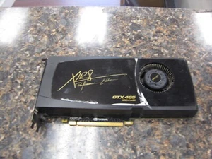EVGA NVIDIA GEFORCE GTX 465 1024 MB Graphics Card Mini HDMI - Picture 1 of 8