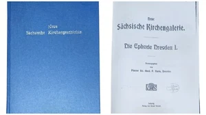 KOPIE Neue Sächsische Kirchengalerie. Die Ephorie Dresden I. Flade Dresden 1906 - Picture 1 of 5