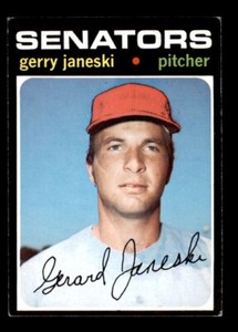 1971 Topps Baseball #673 Gerry Janeski VG/EX