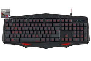 Speedlink USB LED Gaming Tastatur Norwegen Norwegisch NOR QWERTY Keyboard-Layout - Bild 1 von 3