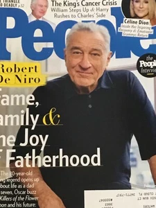 ROBERT DE NIRO.  PEOPLE Magazine.  February 19, 2024. - Bild 1 von 1
