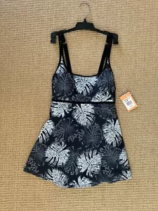 Noon Swim One Piece Swim Dress Size 8 - Picture 1 of 3