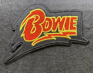 Parche Bordado David Bowie Metal Rock Punk Rock Clásico Envío 1 Día - Imagen 1 de 3