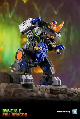 Dr Wu Customs Evil Dragon DW-E18E Evil Dragon Trypticon GIGASTORM Action Figure  - Image 1 of 4