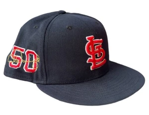 St. Louis Cardinals On Field Cap Hat Adam Wainwright Signature 59FIFTY New Era 8 - Picture 1 of 8