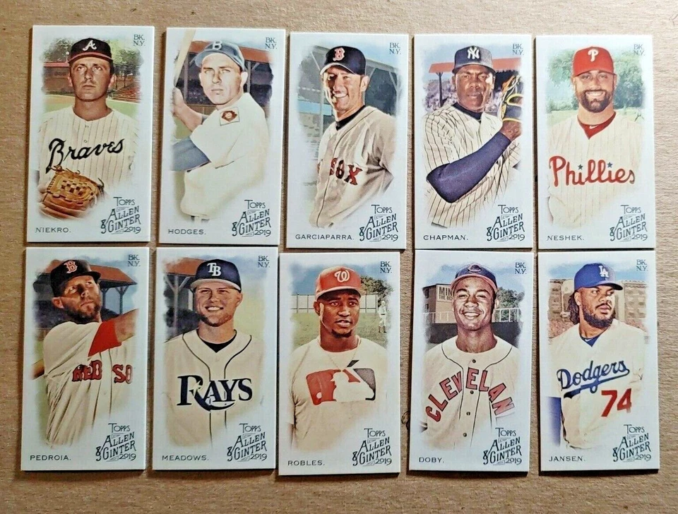 2019 Topps Allen and Ginter Mini Pick from drop down list - Image 1 of 1
