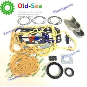 3AE1 Overhaul Re-ring Kit Fit For Isuzu Engine Piston Ring Bearing Gasket Set - Picture 1 of 3
