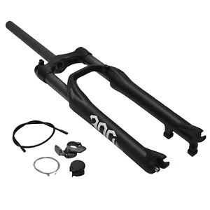 SPINNER 300 24" Suspension Fork 100 mm 1 1/8" Remote Lockout , Black - Picture 1 of 8