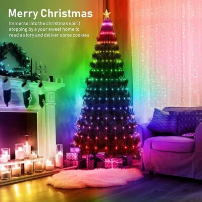 Intelligent RGB Christmas Indoor and Outdoor Atmosphere Lights with APP Control - Image 1 of 4