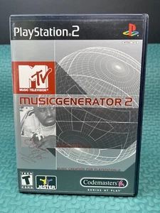 MTV Music Generator 2 (Sony PlayStation 2, 2001) komplett mit Handbuch - Bild 1 von 14