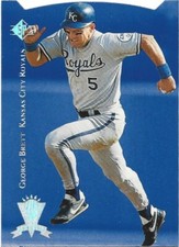 George Brett 1995 #3 Baseball Card