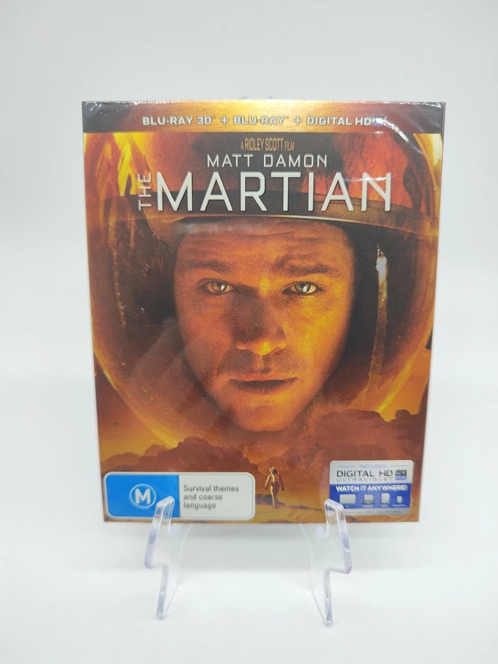 The Martian (Blu-ray Disc, 2015, 3D Edition)