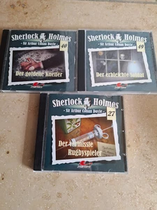 Hörbuch Sammlung 3x Sherlock Holmes Folge 27/40/49 - Bild 1 von 2
